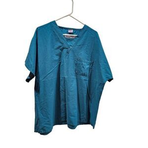 Fashion Seal XL green scrub top item #14